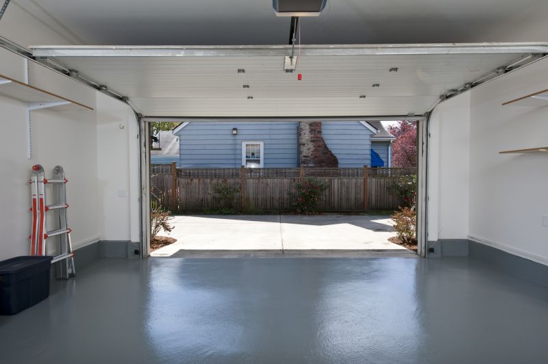 Speckled Garage Floor Painting in Alexandria, VA